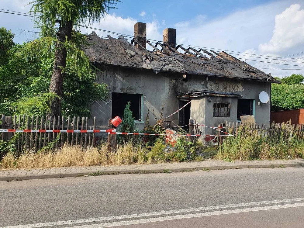 Czwartkowy pożar w Bykowinie to podpalenie. Szokujące zabójstwo w Rudzie Śląskiej