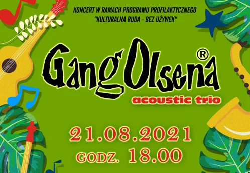 Gang Olsena acoustic trio w Ogrodzie MCK