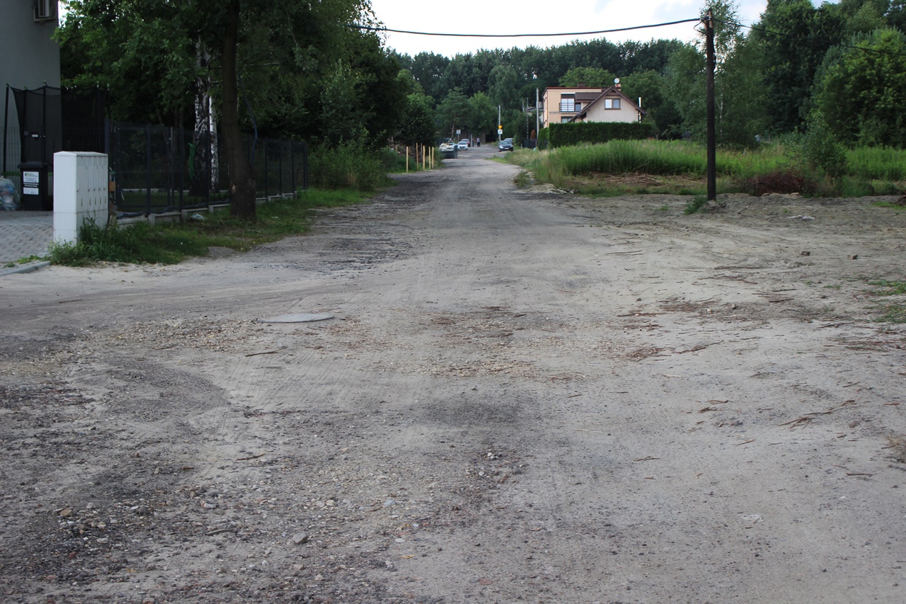 Nowa droga w ciągu ul. ks. Jana Hrubego w Rudzie Śląskiej
