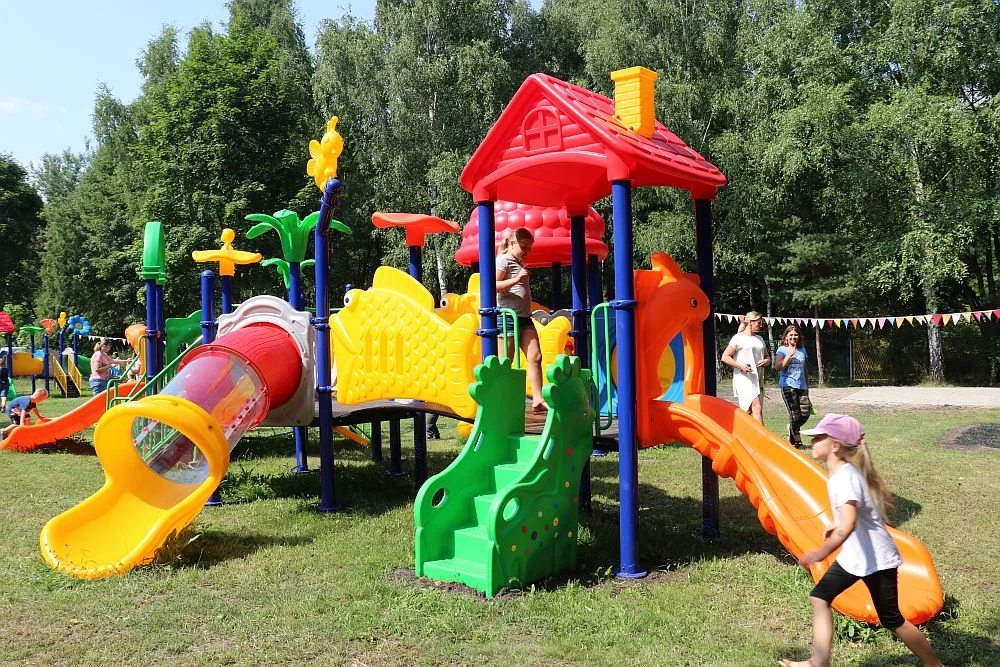 Plac zabaw przy MP13 oficjalnie otwarty