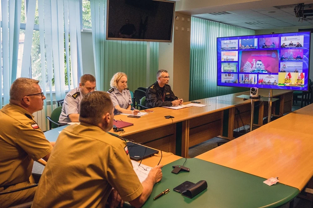 #SzczepimySię z OSP - wideokonferencja poświęcona realizacji programu