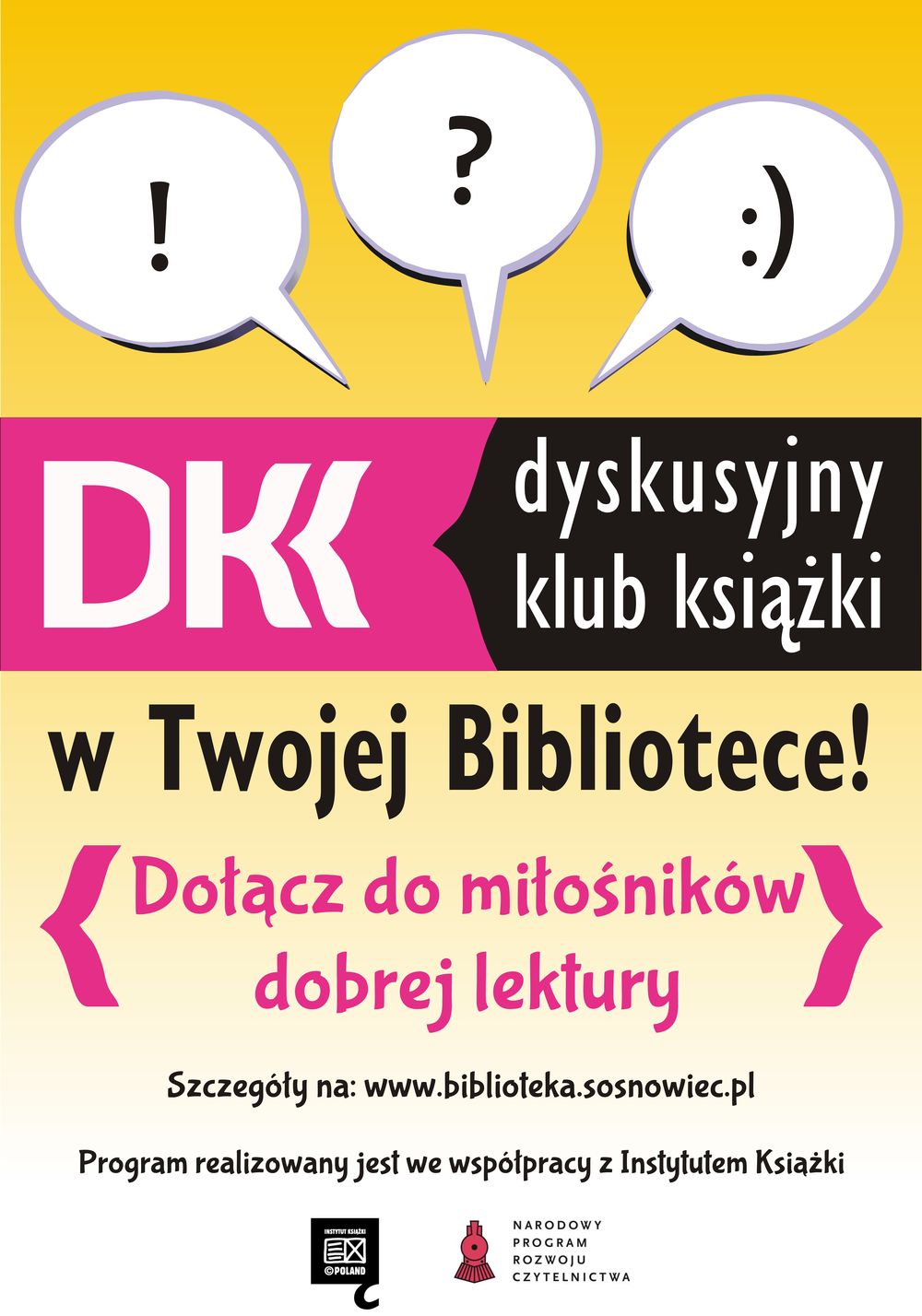 Dyskusyjny Klub Książki w Zagłębiowskiej Mediatece