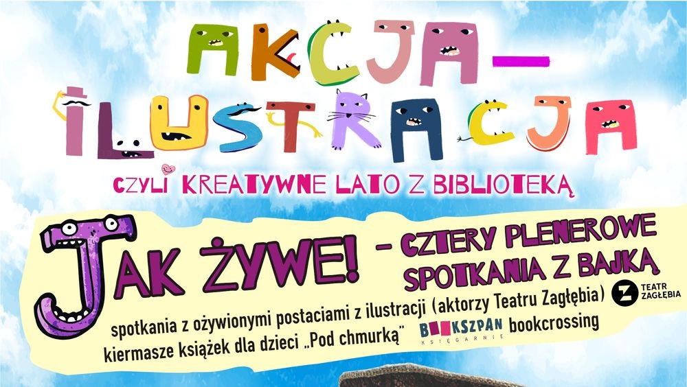Jak żywe! – plenerowe spotkania z bajką w Ogrodzie Zagłębiowskiej Mediateki
