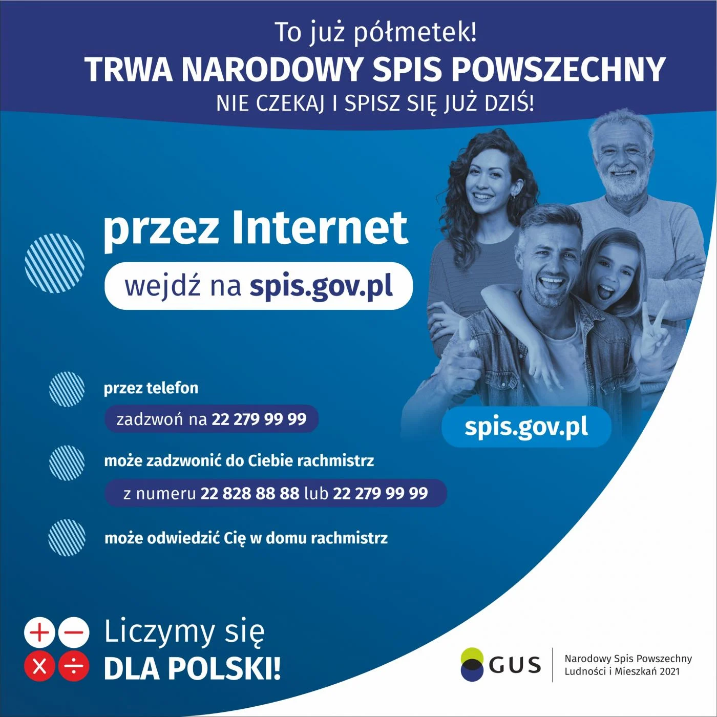 Spis powszechny - półmetek