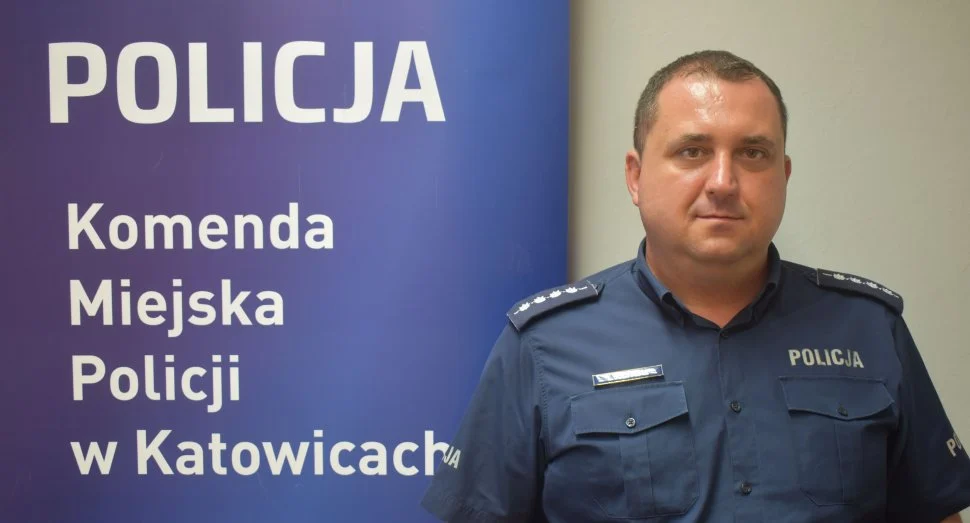 Podziękowania dla dzielnicowego za opiekę w czasie kwarantanny