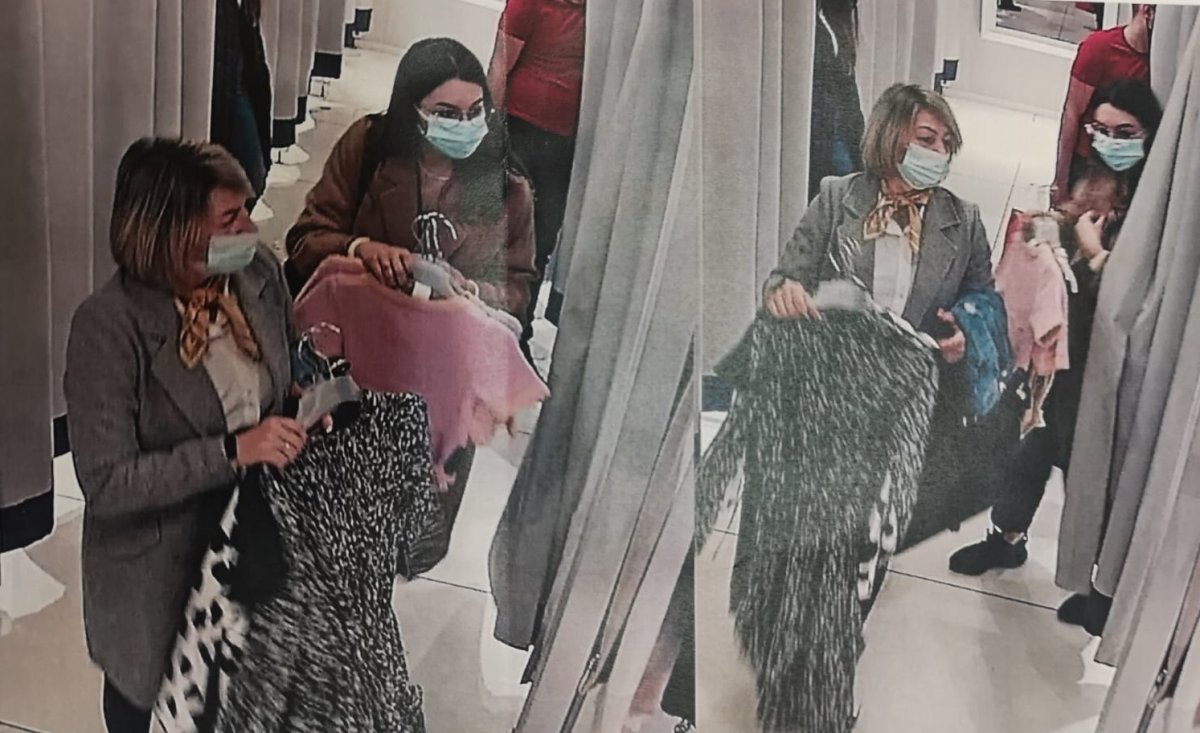 Te kobiety są podejrzane o kradzież ubrań. Rozpoznajesz je?