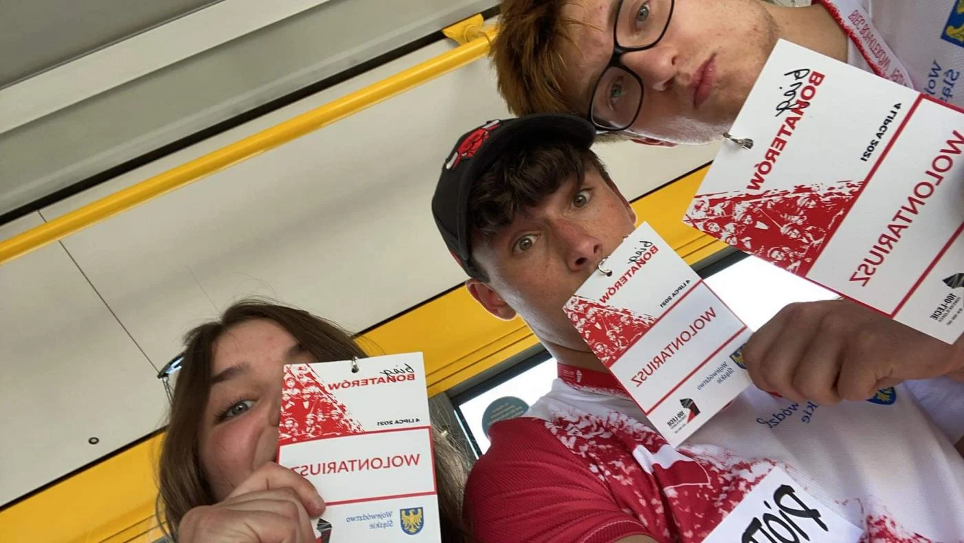 Świętochłowiccy uczniowie wolontariuszami na Biegu Bohaterów!