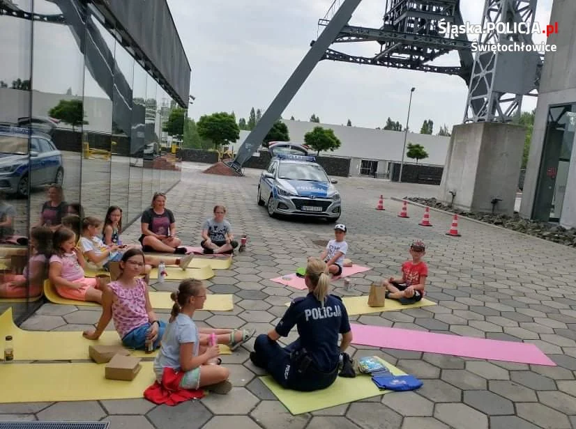 Duża dawka profilaktyki podczas wakacyjnych zajęć