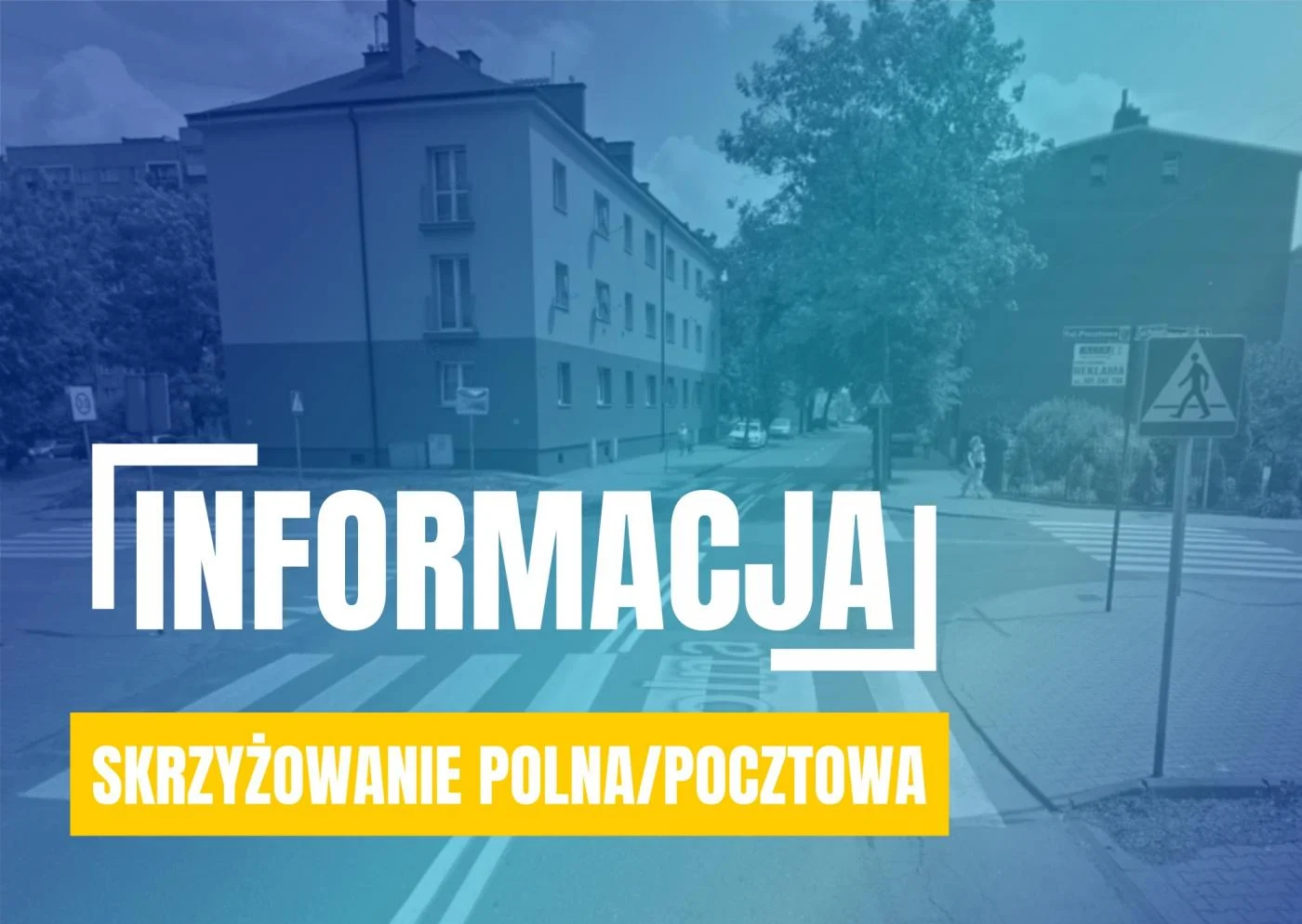 Remont skrzyżowania Polna/Pocztowa w Świętochłowicach