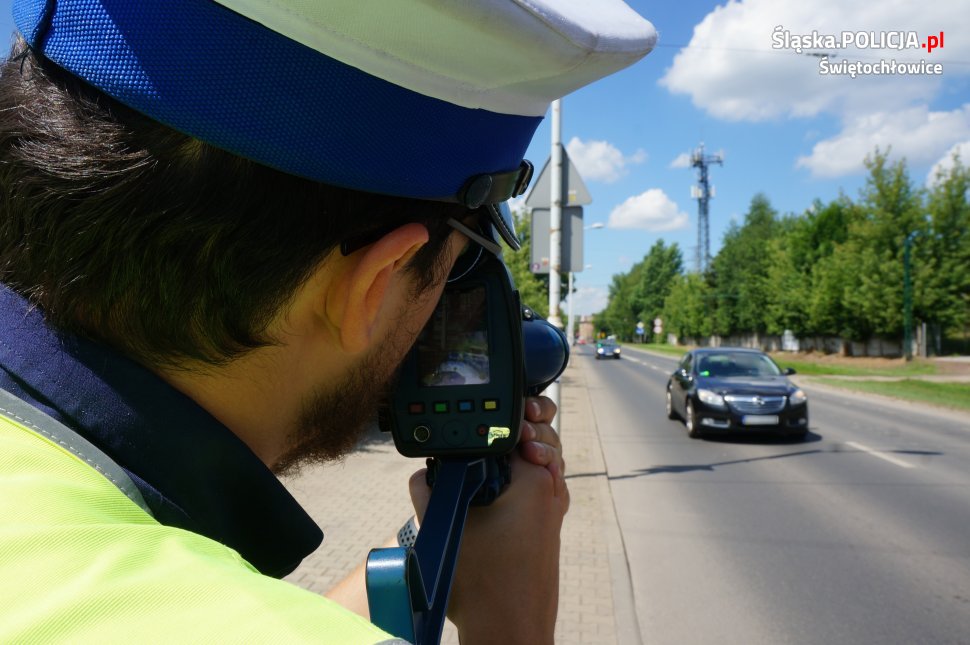 Świętochłowicka drogówka podsumowała działania "Prędkość"