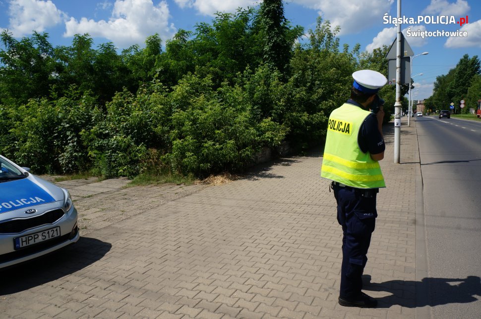 Świętochłowicka drogówka podsumowała działania "Prędkość"