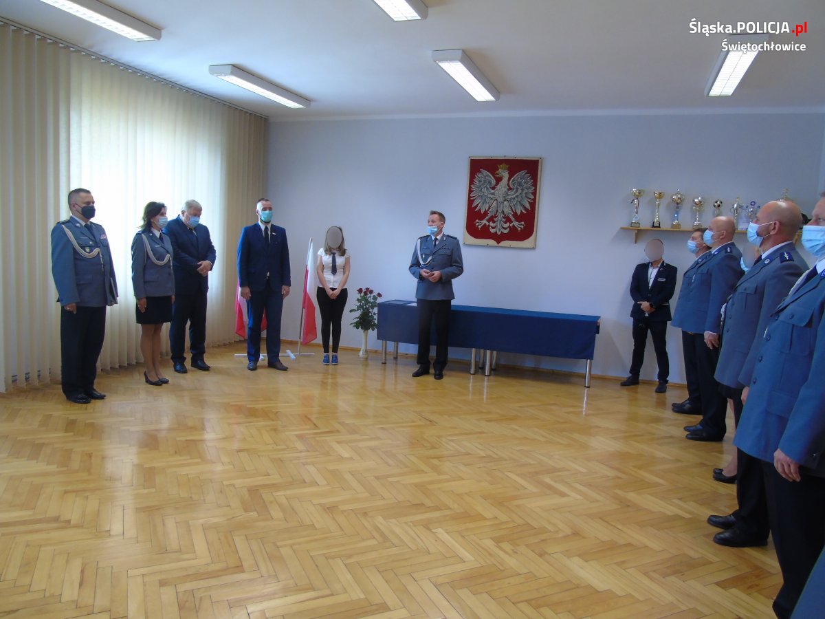 Święto Policji 2021 w świętochłowickim garnizonie