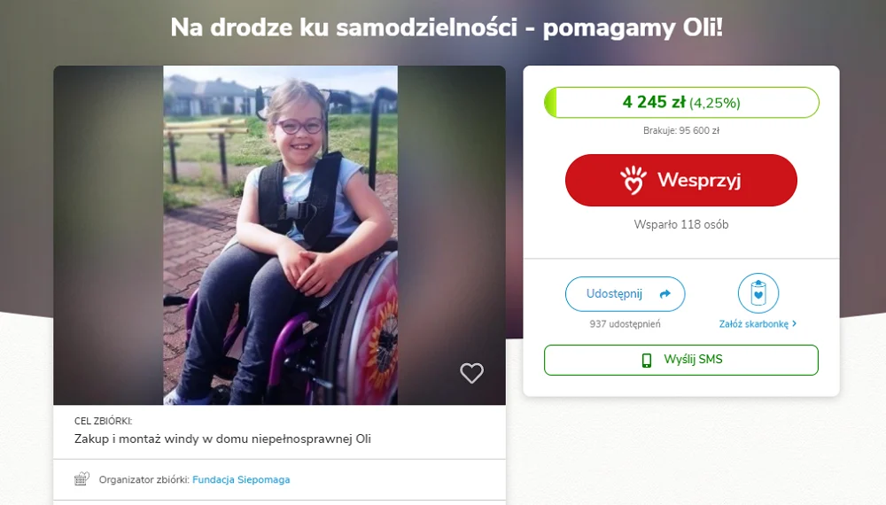 Prezydent Daniel Beger apeluje o pomoc dla 8-letniej mieszkanki Świętochłowic