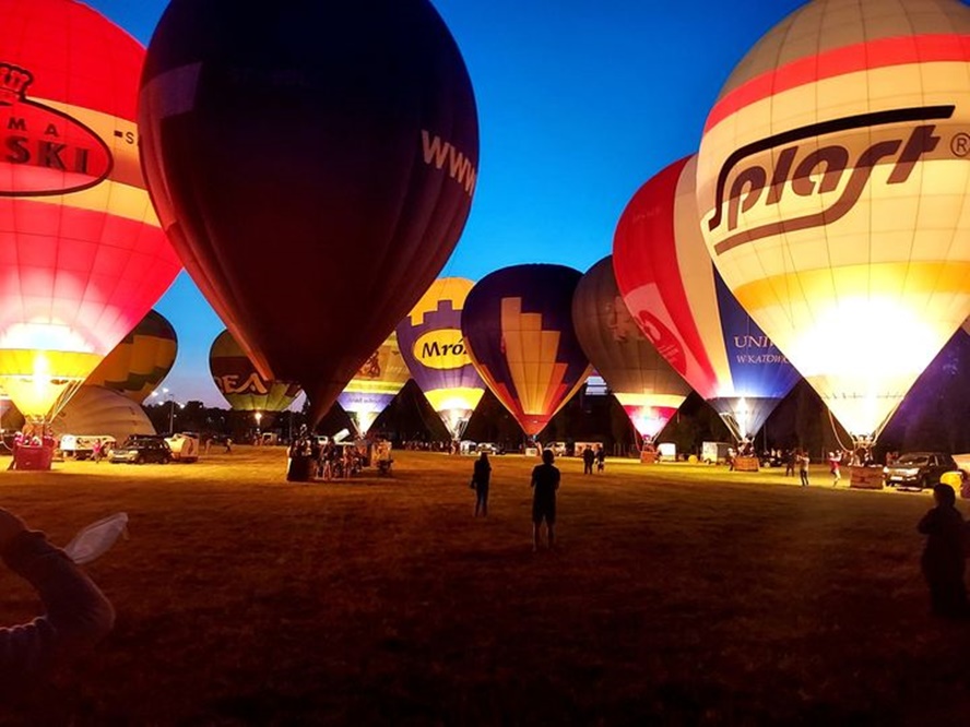 W ubiegły weekend Pola Marsowe w Parku Śląskim stały się areną zawodów balonów!