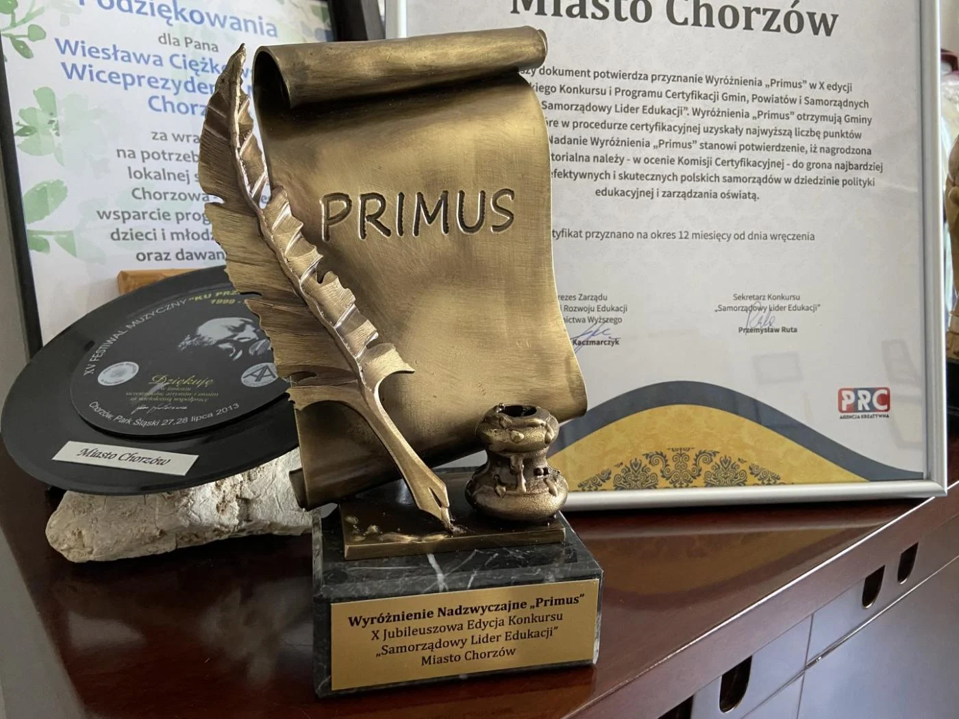 Chorzów prymusem w dziedzinie edukacji!