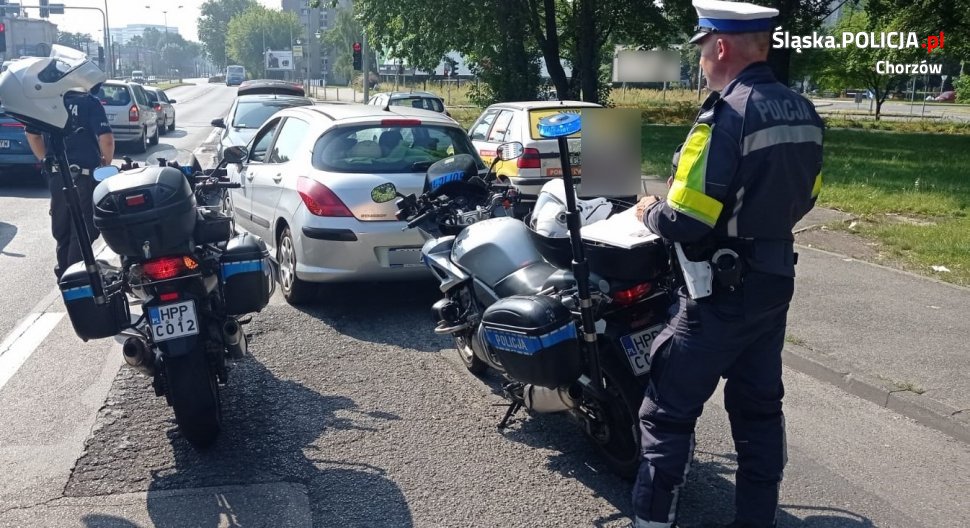 Chorzowska drogówka zatrzymała pijanego kierowcę