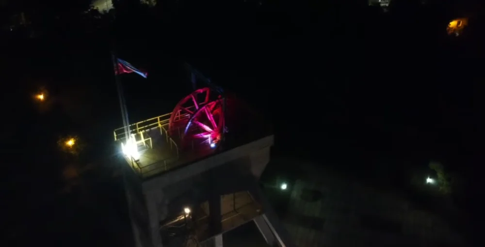 Zakończono modernizację oświetlenia Szybu Prezydent