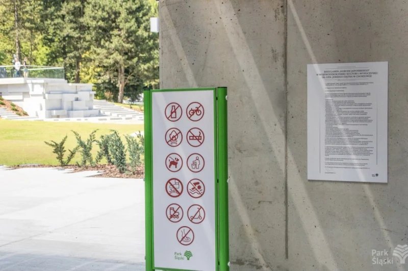 Ogród Japoński po pracach pielęgnacyjnych