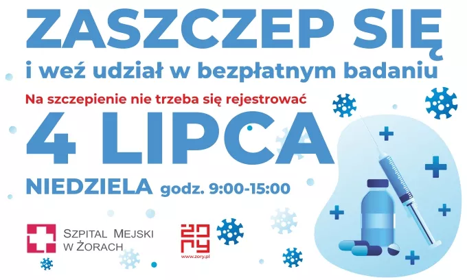 Zaszczep się bez rejestracji i skorzystaj z bezpłatnych badań profilaktycznych!