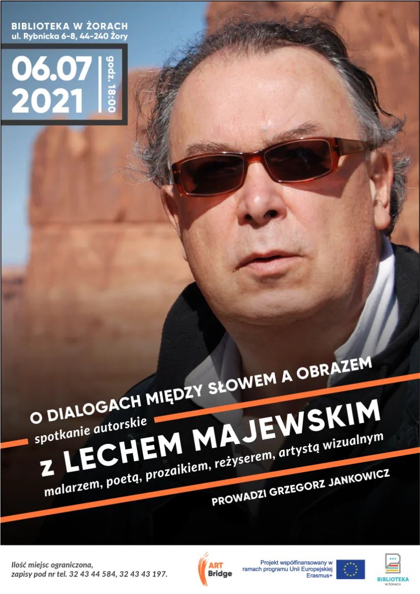 Już dziś spotkanie z Lechem Majewskim w bibliotece