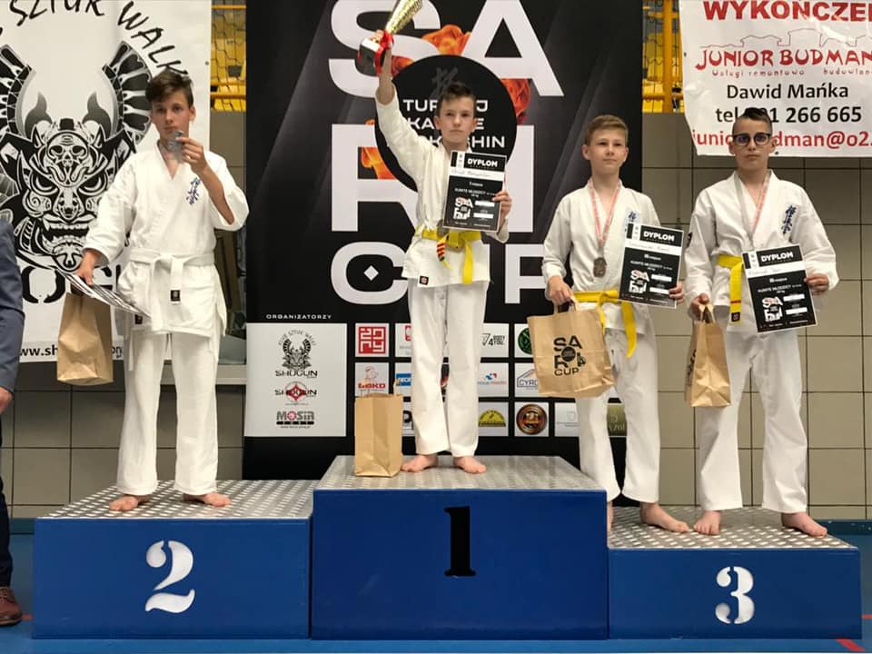 Sukces zawodowy Dąbrowskiego Klubu Karate