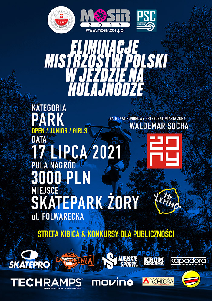 Eliminacje Mistrzostw Polski w Jeździe na Hulajnodze