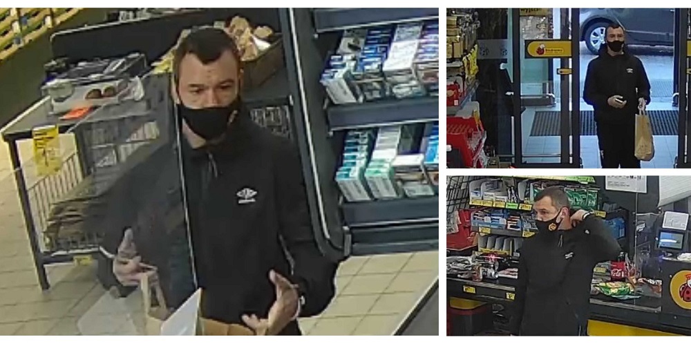 Płacił cudzą kartą. Policja prosi o pomoc w ustaleniu jego tożsamości