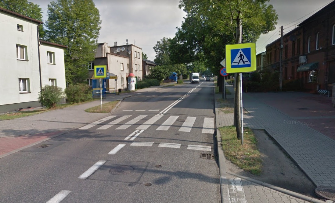 Przejście dla pieszych w Kończycach będzie mieć sygnalizację świetlną