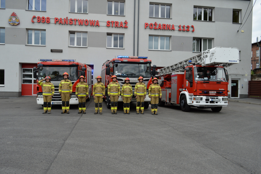 W 77. rocznicę wybuchu Powstania Warszawskiego rudzcy strażacy oddali hołd Powstańcom