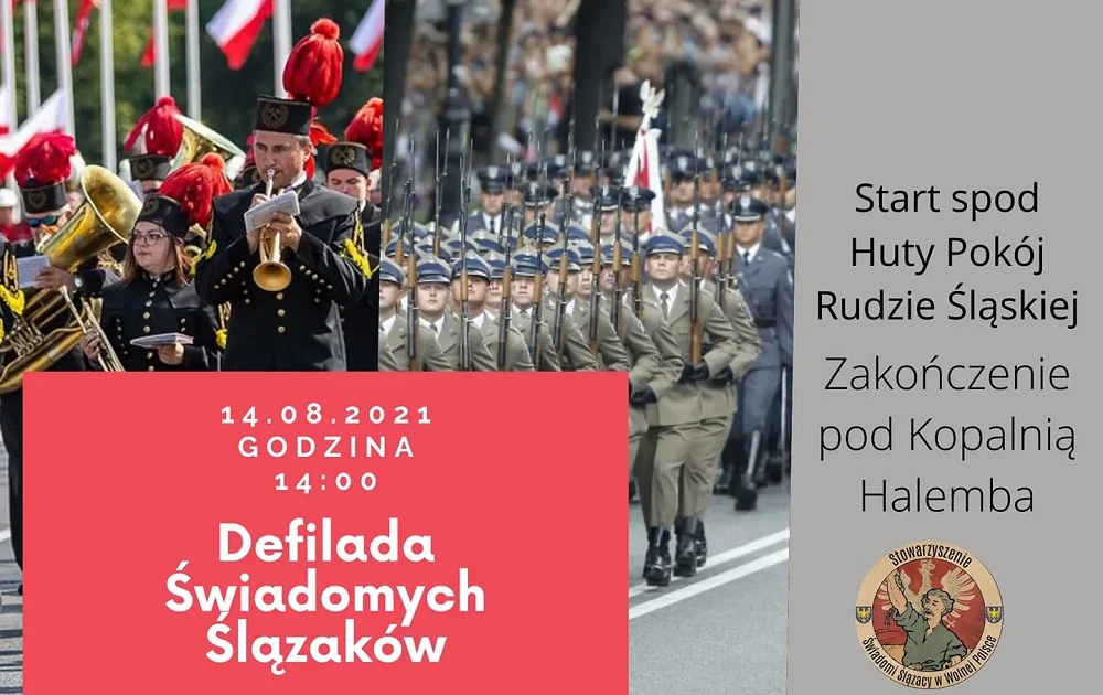 W sobotę ulicami Rudy Śląskiej przejdzie "Defilada Świadomych Ślązaków"