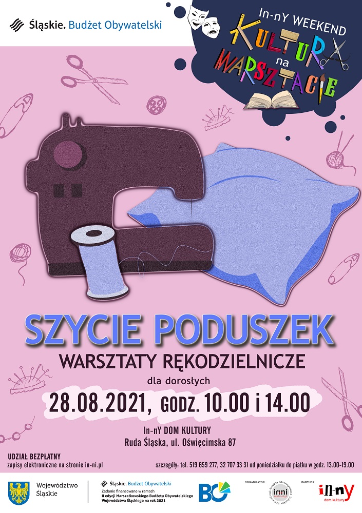 Warsztaty rękodzieła "Szycie poduszek"