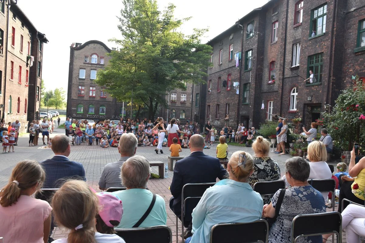 Widowisko plenerowe Różowisko, czyli śląskie kwiotki 3