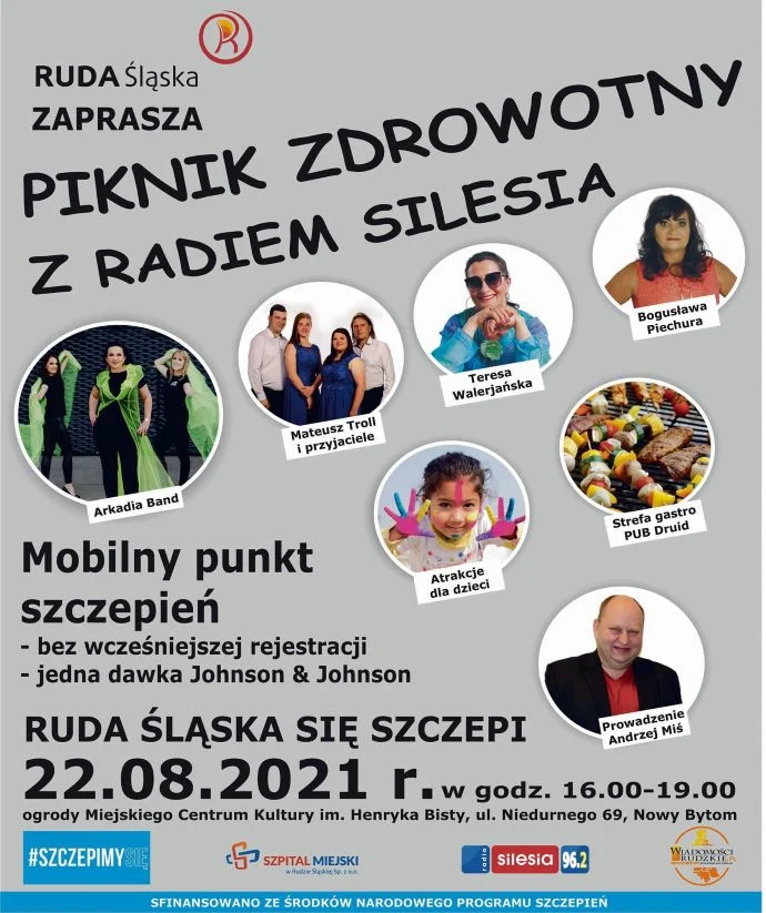 Piknik zdrowotny z Radiem Silesia już w najbliższą niedzielę!