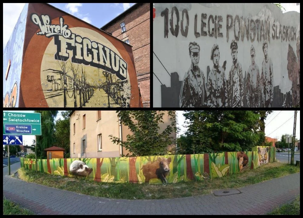 Sztuka na rudzkich ulicach. Sprawdź, gdzie w naszym mieście znajdują się murale [ZDJĘCIA]