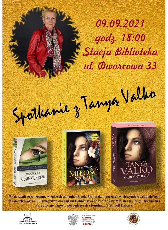 Spotkanie z Tanyą Valko w Rudzie Śląskiej