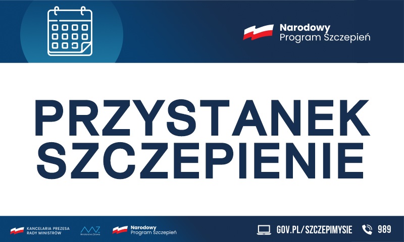 Przystanek szczepienie. Darmowy transport do punktu w hali