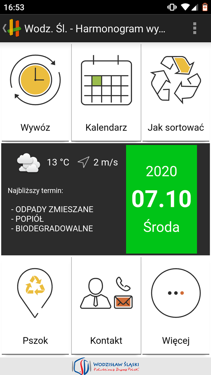 Harmonogram wywozów odpadów. Pobierz aplikację!