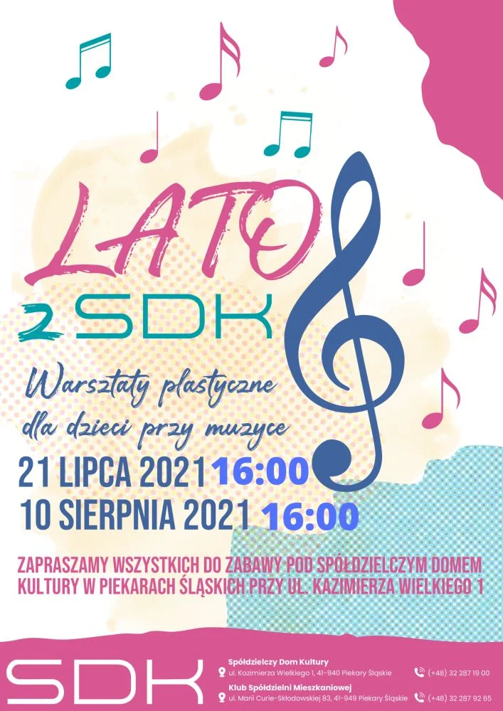 Warsztaty plastyczne przy muzyce