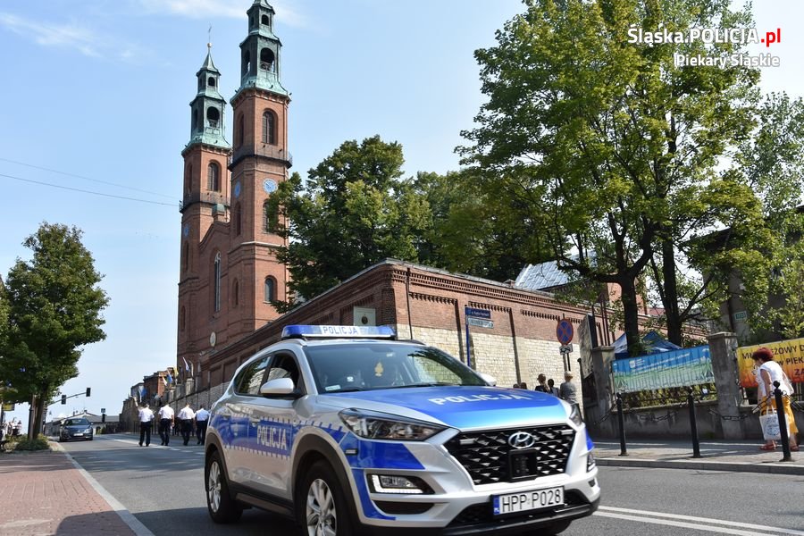 Policja ochraniała uczestników pielgrzymki 1