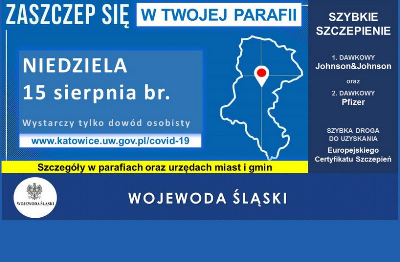 Szczepienia przeciw COVID-19 w parafii św. Ducha