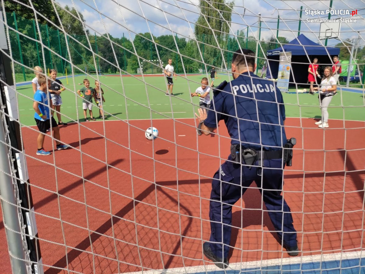 O bezpieczeństwie ze sportowym motywem w tle