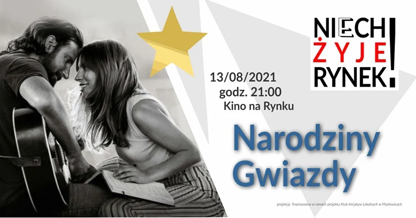 Kino na Rynku – "Narodziny Gwiazdy" w Mysłowickim Ośrodku Kultury
