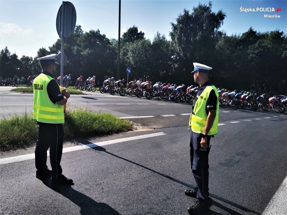 78. wyścig Tour De Pologne na ulicach powiatu mikołowskiego