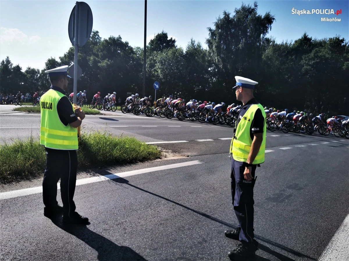 78. wyścig Tour De Pologne na ulicach powiatu mikołowskiego
