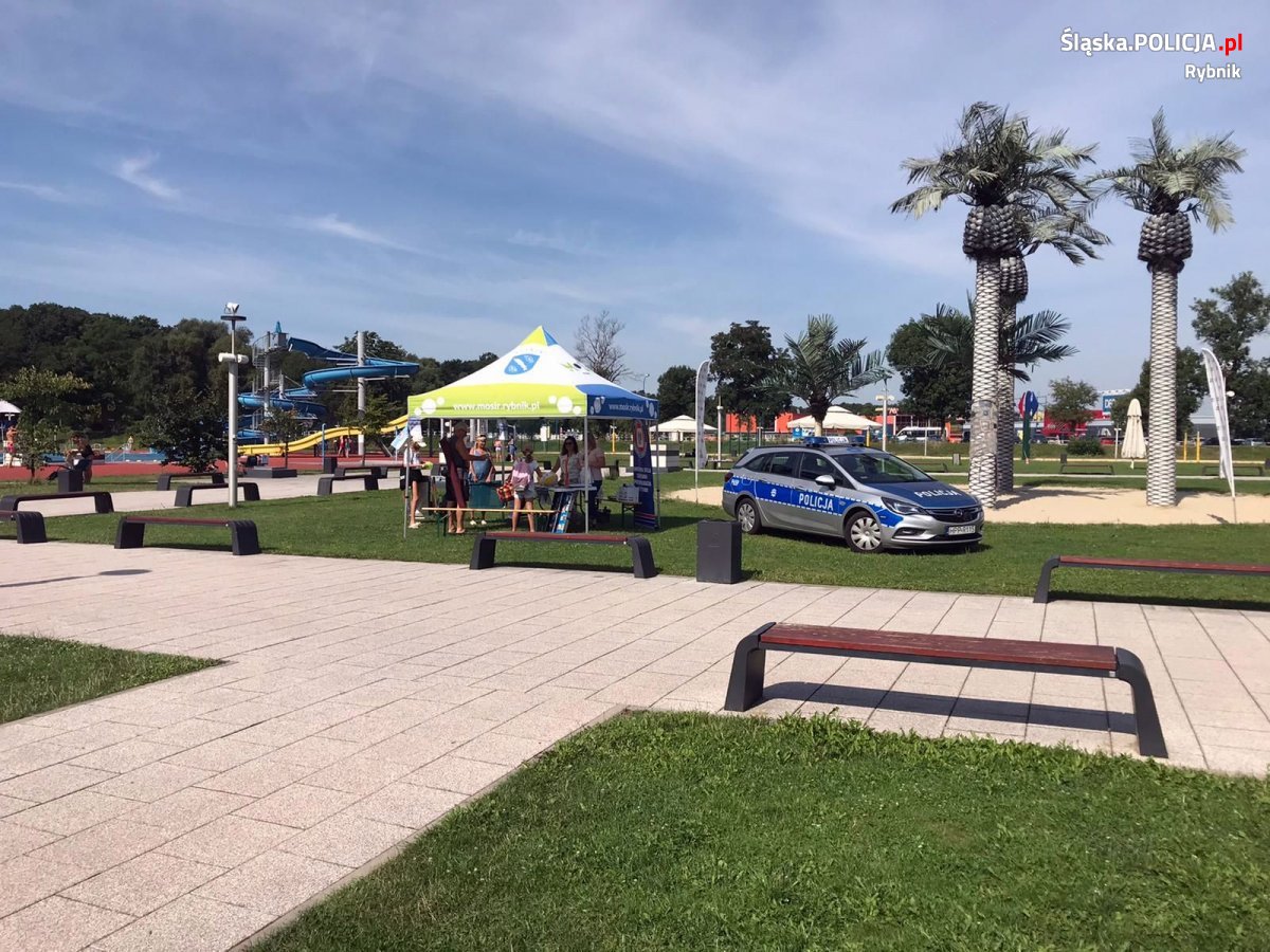 Bezpieczne wakacje na kąpielisku „Ruda” i „U Grzyba”