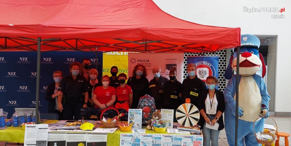 Kampania "Mamo! Tato! TUTAJ jestem" ruszyła w powiecie rybnickim