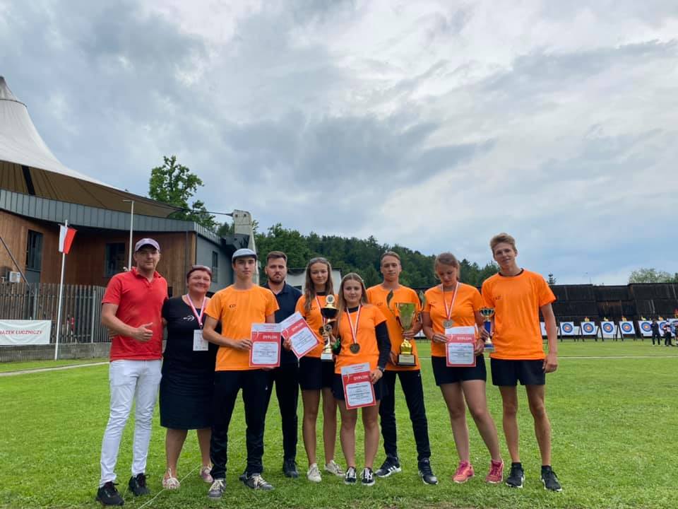 Świetny występ łuczników Czarnej Strzały w mistrzostwach Polski