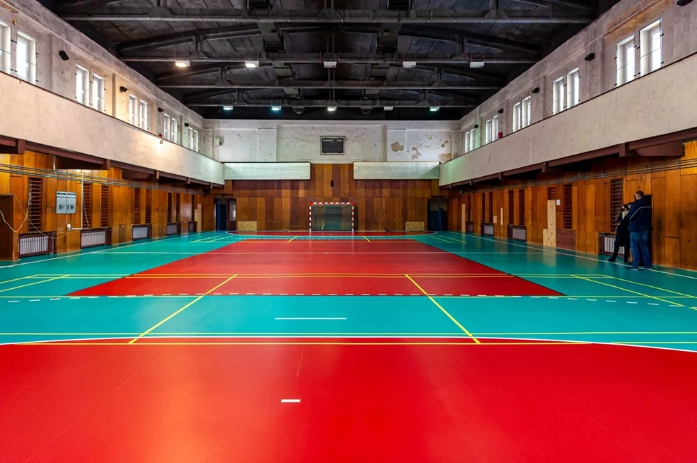 Rozpoczął się drugi etap remontu Hali Sportowej przy ulicy Strzelców Bytomskich