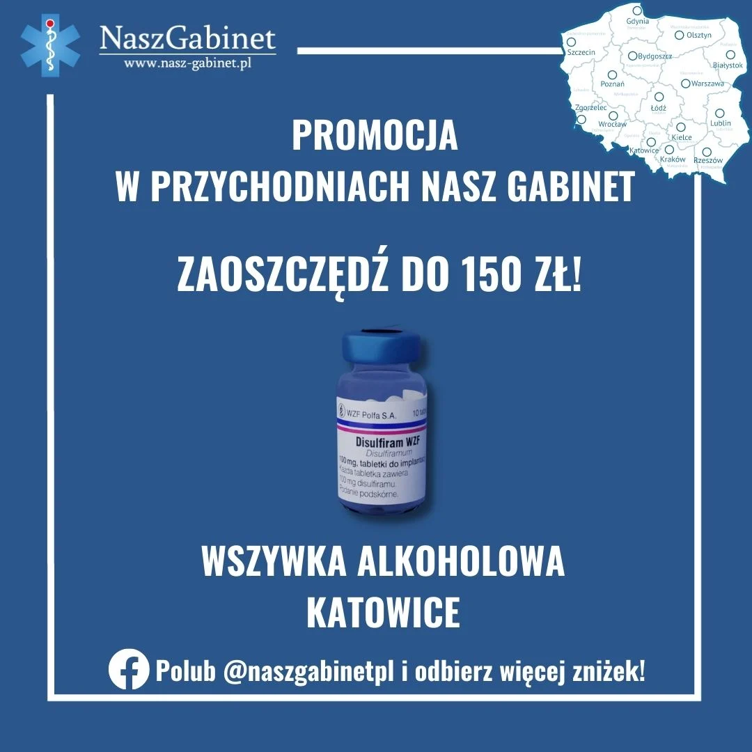 Esperal taniej nawet do 150 zł w Naszym Gabinecie w Katowicach