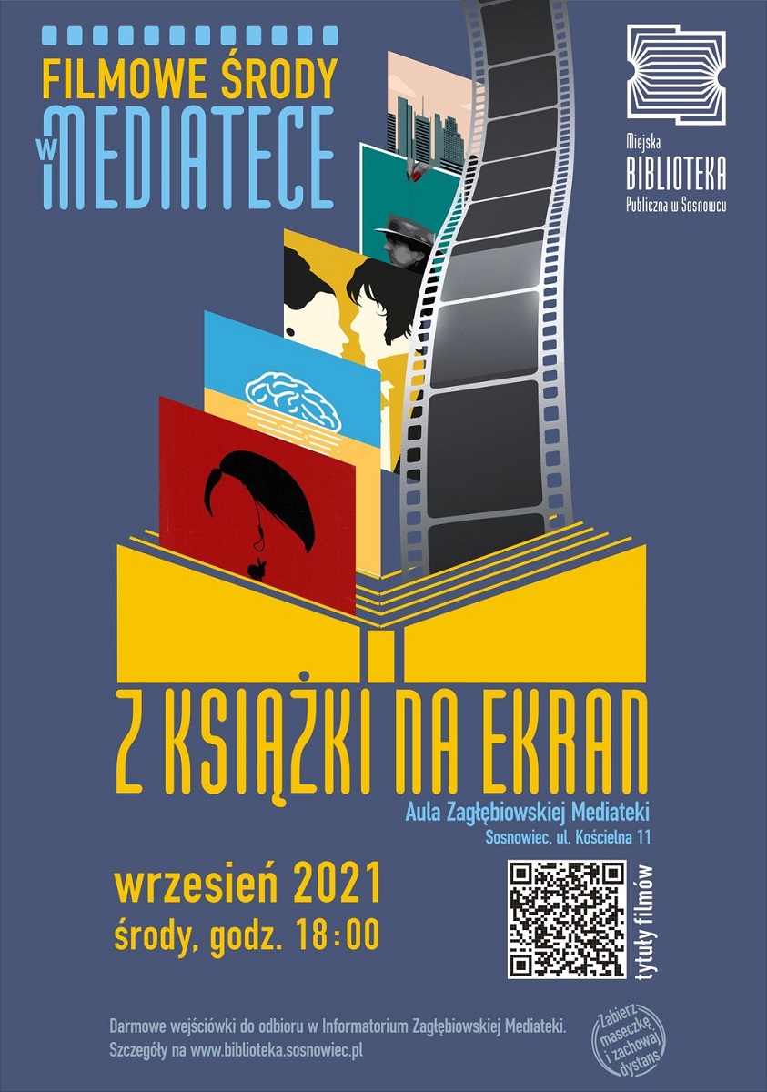 Filmowe środy w Mediatece – Z książki na ekran